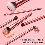e.l.f. Flawless Face Kit, 6-Piece Brush Collection, Brushes For Face, Eyes & Brows, Vegan & Cruelty-Free - Image 2