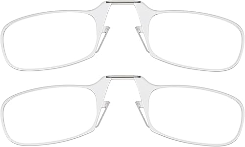 ThinOptics Gafas de lectura rectangulares para lectores