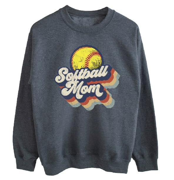Softball Mom Hoodie Softball Mom Sweatshirt Gift for Mom Mother's Day Available in Misses Unisex and size Hoodie Assorted Colors
