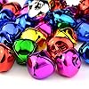 100pcs Jingle Bells, Marrywindix 1 Inch Craft Bells Bulk DIY Bells for Christmas, Party, Festival Decoration and Home Decoration #4
