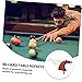 SUPVOX Pool Table Pocket Inserts 6 Pack Billiard Pockets Leather Bag Snooker Table Accessories Luxury Look Quick Installation