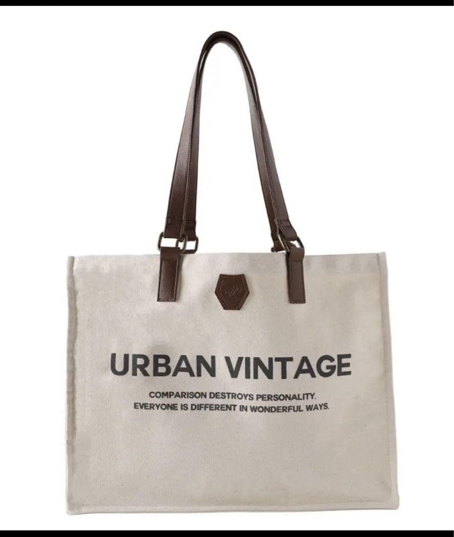 Amazon.co.jp: aclent Acident Tote Bag Point Leather Vintage Travel  