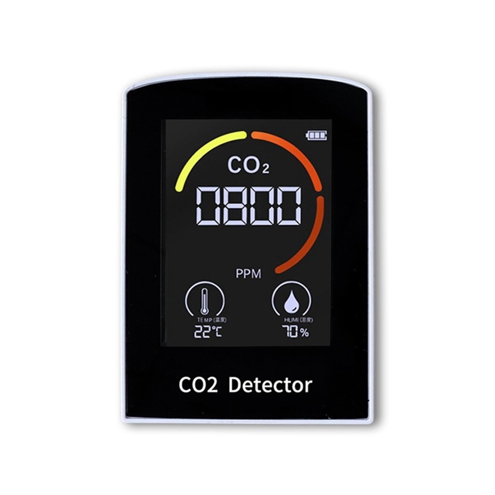 Amazon.co.jp: 空気品質モニター 4-In-1 デジタル CO2 メーター