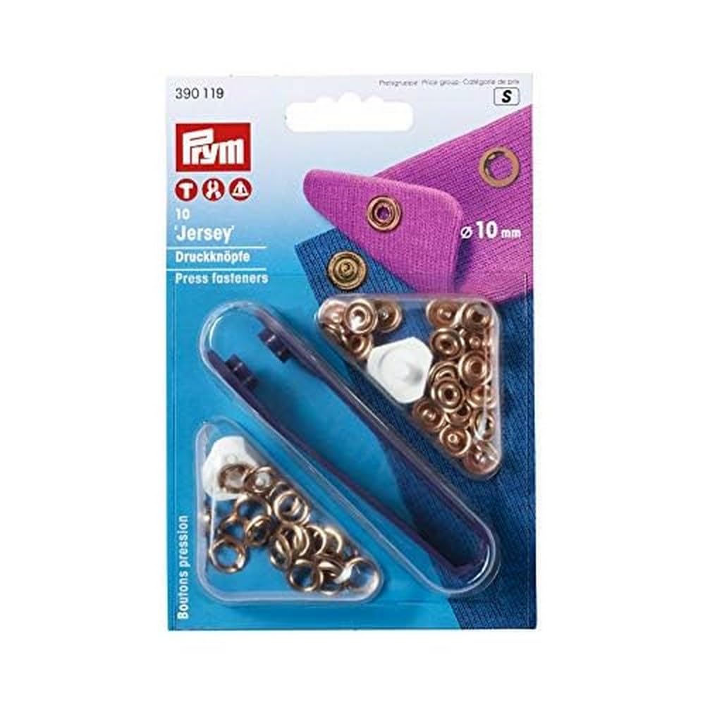Prym Copper Ring Top Snaps Press Fasteners Refill