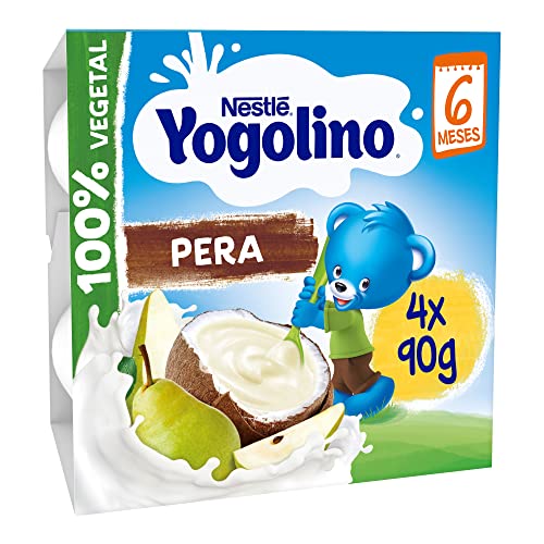 NESTLÉ YOGOLINO Coco Pera, desde 6 meses, 4x90g