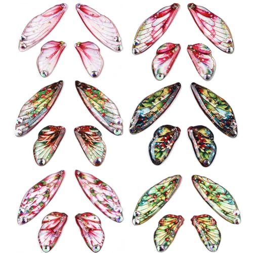 Kit breloques ailes d'ange et animaux pour accessoires de mode