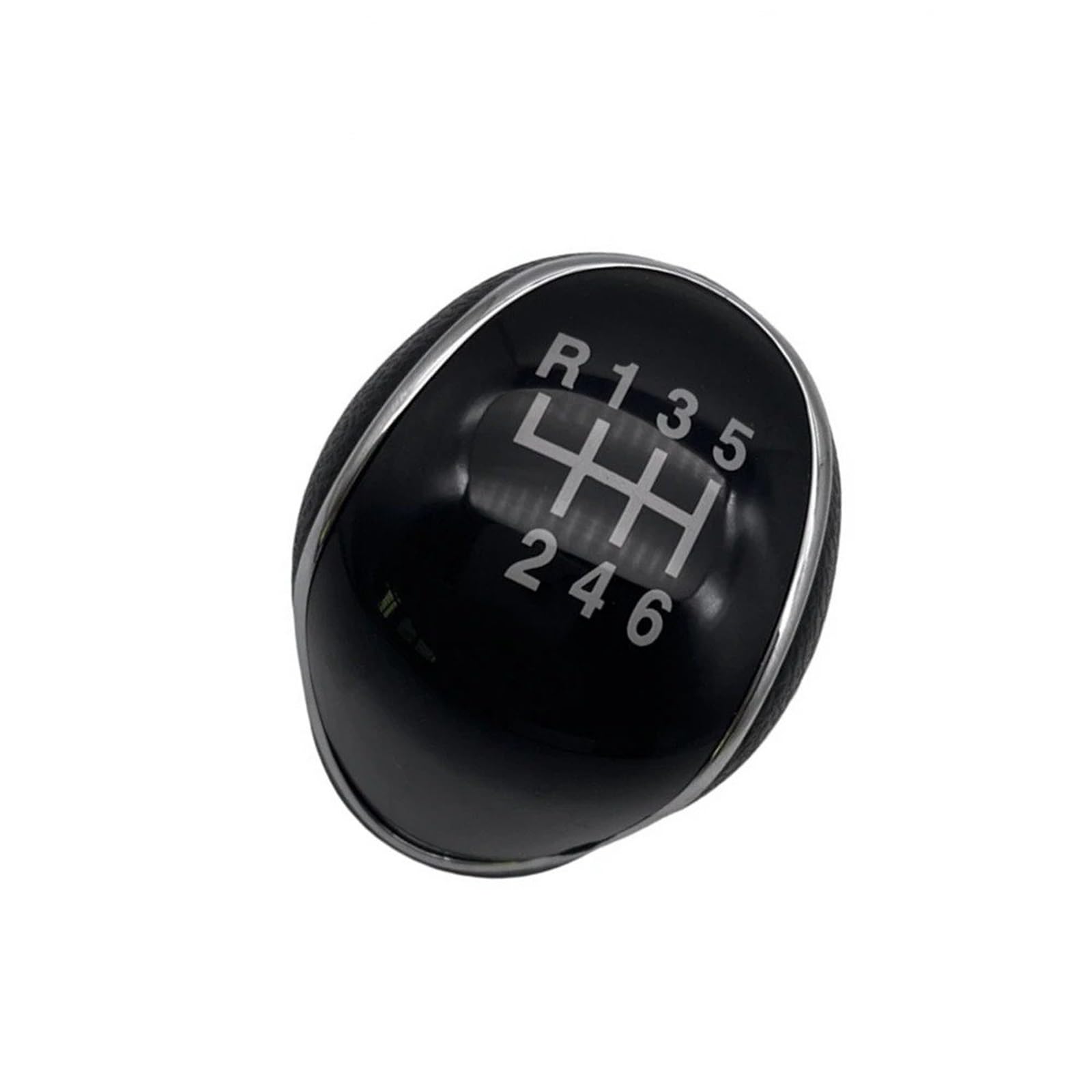 Xexjhqq Black Gear Stick Knob For Hyundai For Ix35 2012-2016 Gear Head Shift Knob Leather Car Accessories