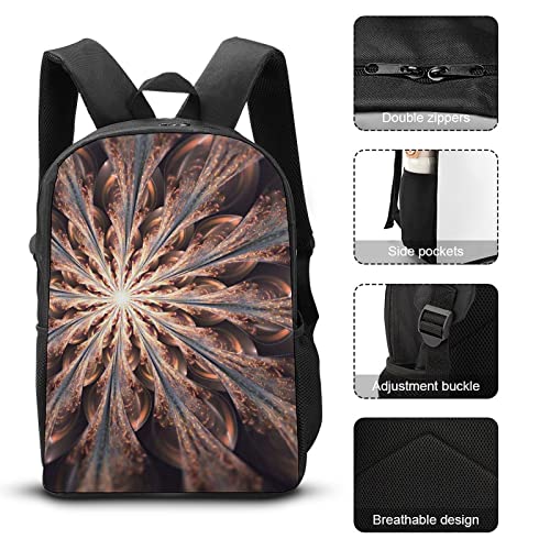 Sac à dos imprimé en 3D pour adolescents cartable mode décontractée