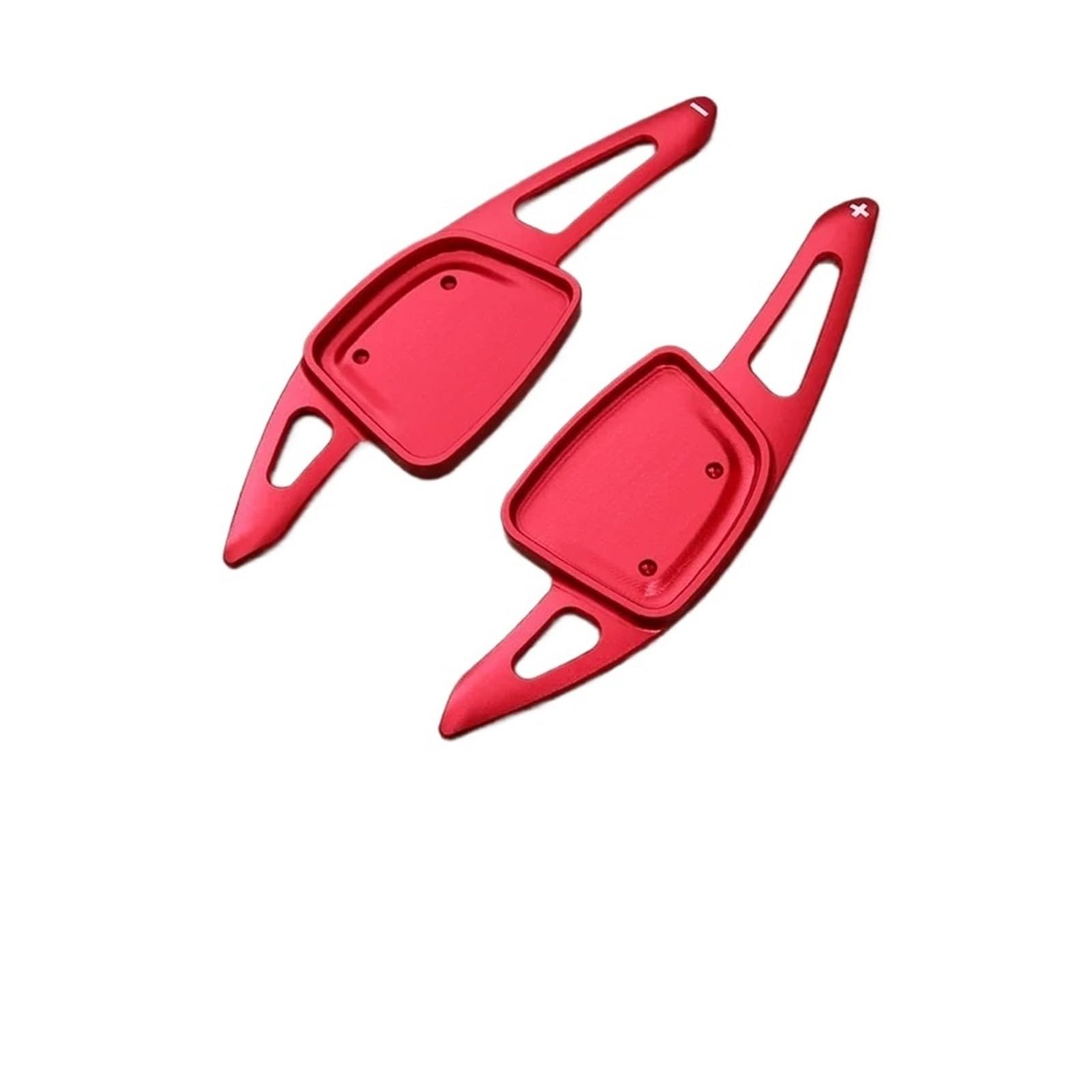 Zhangzhengyao Red Car Steering Wheel Shifter Paddle For A3 For A4l For A5 For A6l For A7 For A8 For S4 For S6 For S7 For S8 For Q6 2Pcs Car Steering Wheel Shift Paddle(Red)