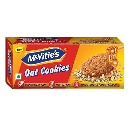McVitie's Oat Cookies with Goodness of Oats & Honey, 120g