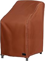 Vista 13 de NettyPro Fundas apilables para sillas de patio, impermeables, para muebles de patio al aire libre, se adapta a sillas apilables de 4 a 6 sillas