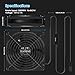 immagine 7ELUTENG Ventola 140mm 12V 1A con 3 Velocità Regolabile Ventilatore 140 mm Raffreddamento Silenzioso Fan con DC Alimentazione 14cm Ventole per PC, Xbox one, Playstation PS4 PS3, TV Box, Laptop, Nero