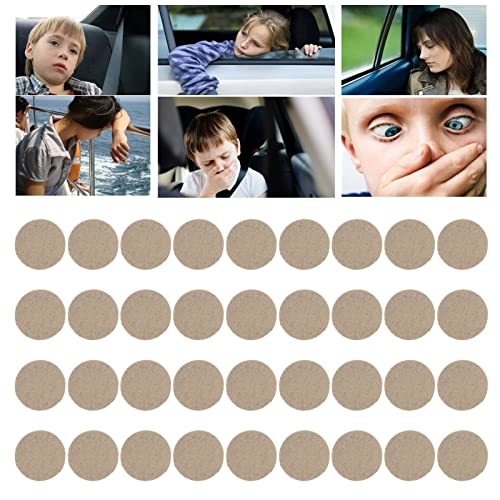 36 adesivos para enjoo de movimento, adesivos de enjoo de movimento, alívio de náuseas e vômitos de