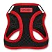 Voyager Step-In Air Dog Harness - All Weather Mesh, Step In Vest Harness for Small and Medium Dogs by Best Pet Supplies - Red, Large (Chest: 18" - 21")