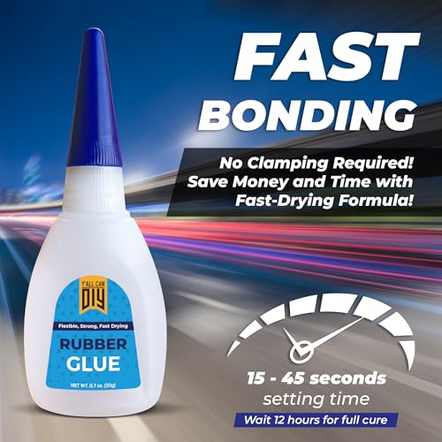 Y'Allcandiy RUBBER GLUE 1 Super Glue For Rubber thumb #8