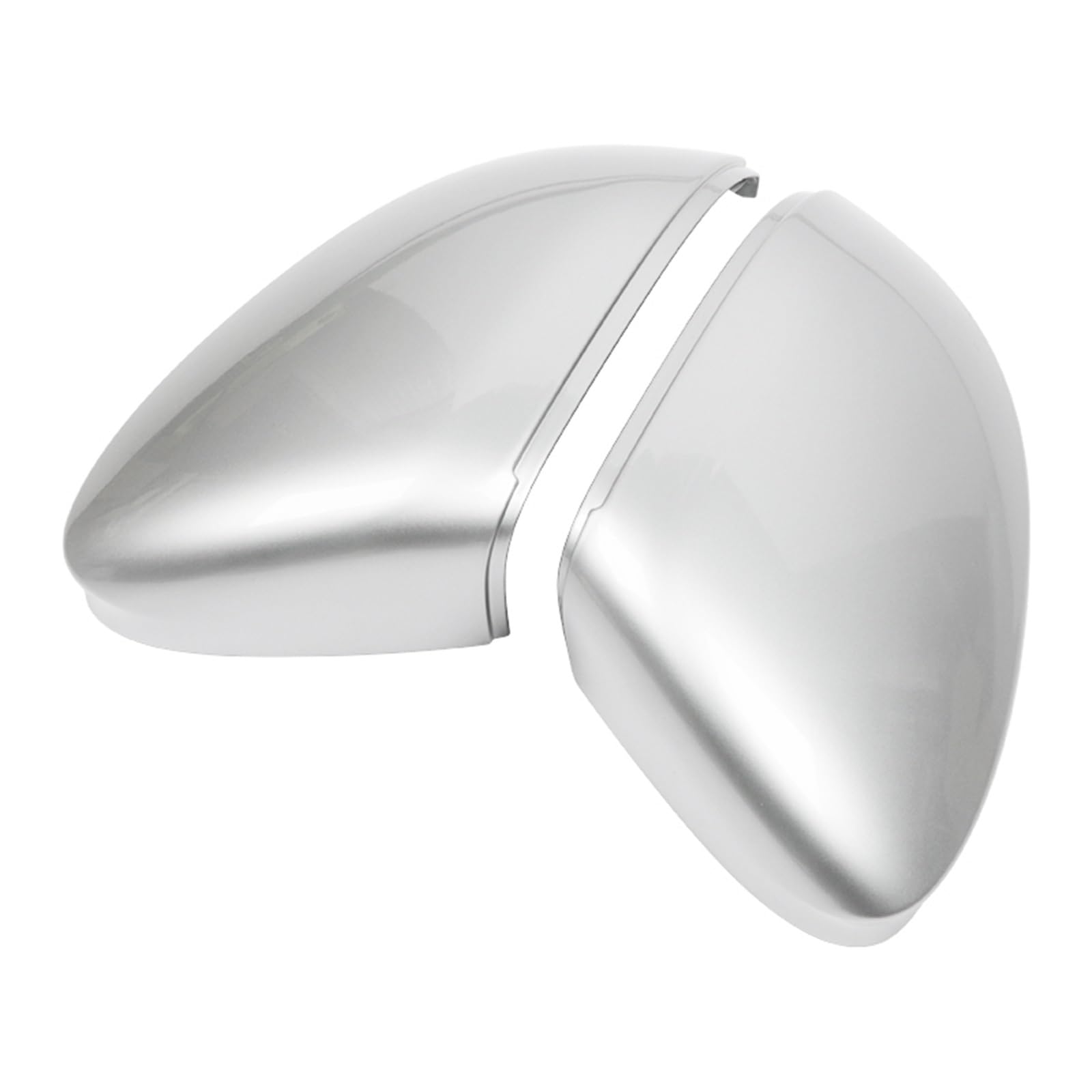 Calotte Specchietto Retrovisore Per VW Per Golf 8 Per MK8 Per ID3 2020-2022 Calotte Copri Specchietti Retrovisori Copri Specchietti Retrovisori In Argento Opaco(Without holes)