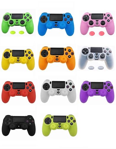 Capa protetora de silicone macio para PS4 Capa de controle para Dualshock 4 para Playstation 4 capas