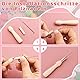 KAMAIKA Nadelfilz-Set, 20 Farben Filzwolle Set mit Filzwolle Werkzeug, Nadelfilz Starter Kit mit Filznadeln Grundwerkzeugen für Nassfilzen und Trockenfilzen DIY Filz Tier Handwerk