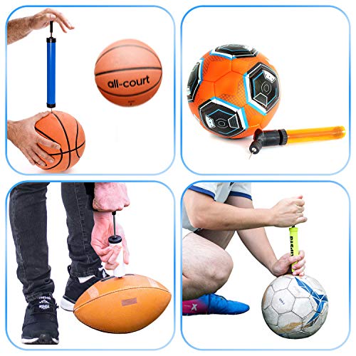 MENOLY Air Pump Needle 50 Pcs, Ball Pump Needle Ball Inflation Needle for Football Basketball Soccer Volleyball Handball Netball Rugby Balls with Storage Box - Thumbnail 5