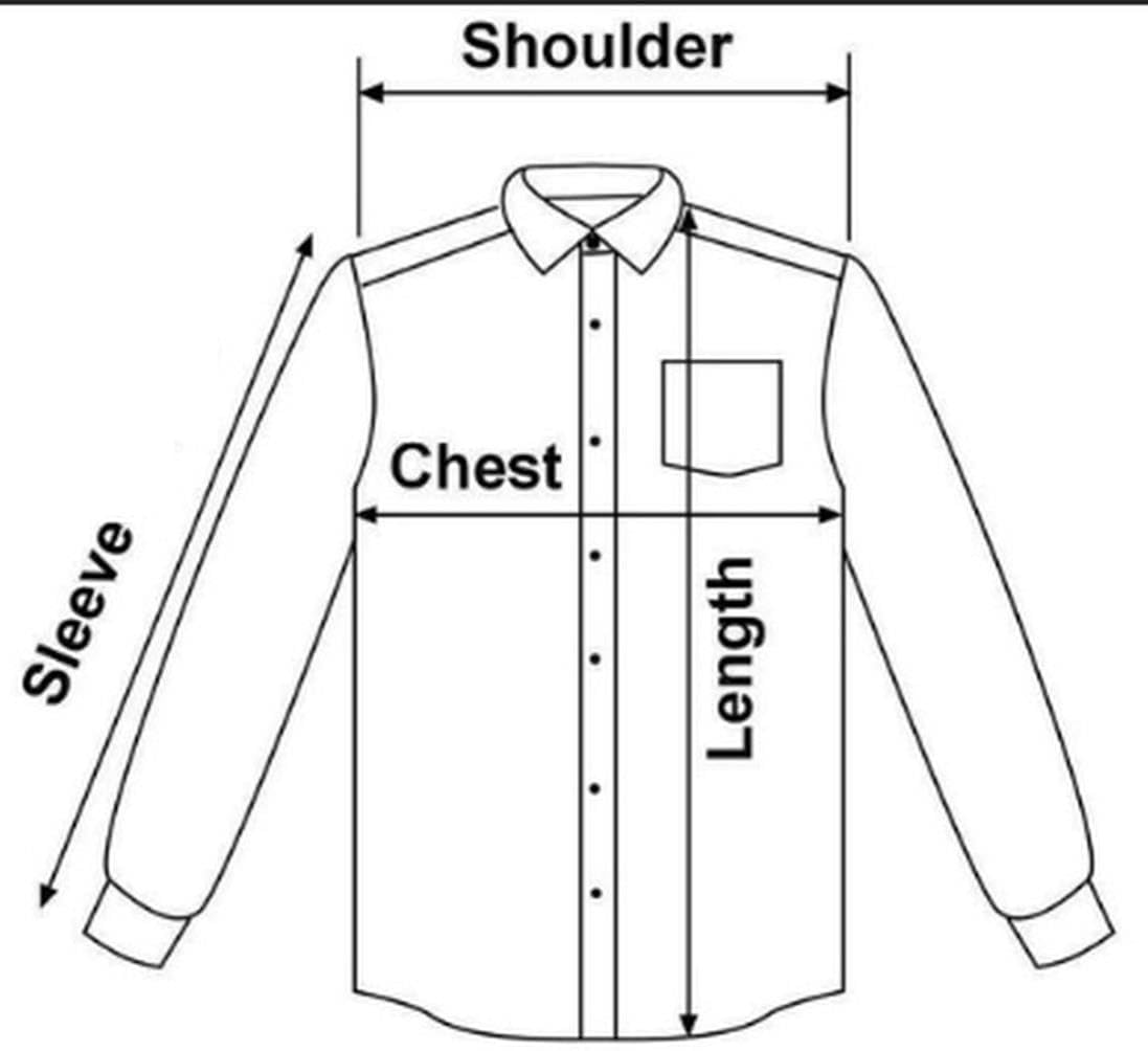 jeansian Men's Long Sleeve Casual Button Down Dress Shirt Slim Fit Z034 - Image 5