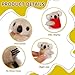 Moucuny 60 Pcs Koala Clip Bulk Pen Toppers Mini Koala Bear Stuffed Animal Cute Gifts for Party Office Home Supplies Stuffer(Brown, Gray with Mini Vest)