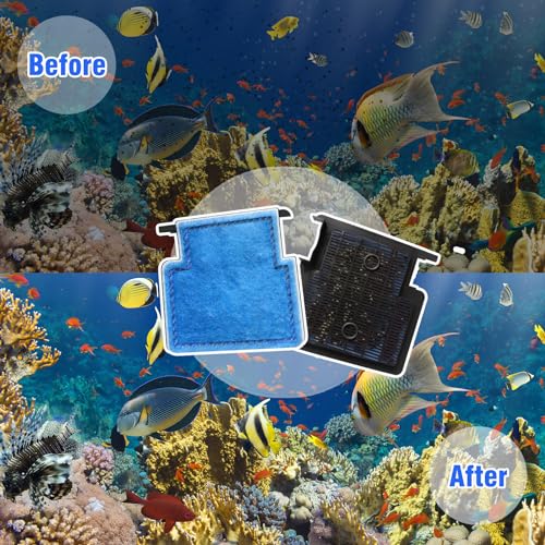 SAMANIJA 12-Pack Rite-Size A Filter Cartridges for MarineLand Penguin Power Filters 75 & 100,for Aqua-Tech Filters (EZ-Change #1) 5-15 Power Filters - Thumbnail 4