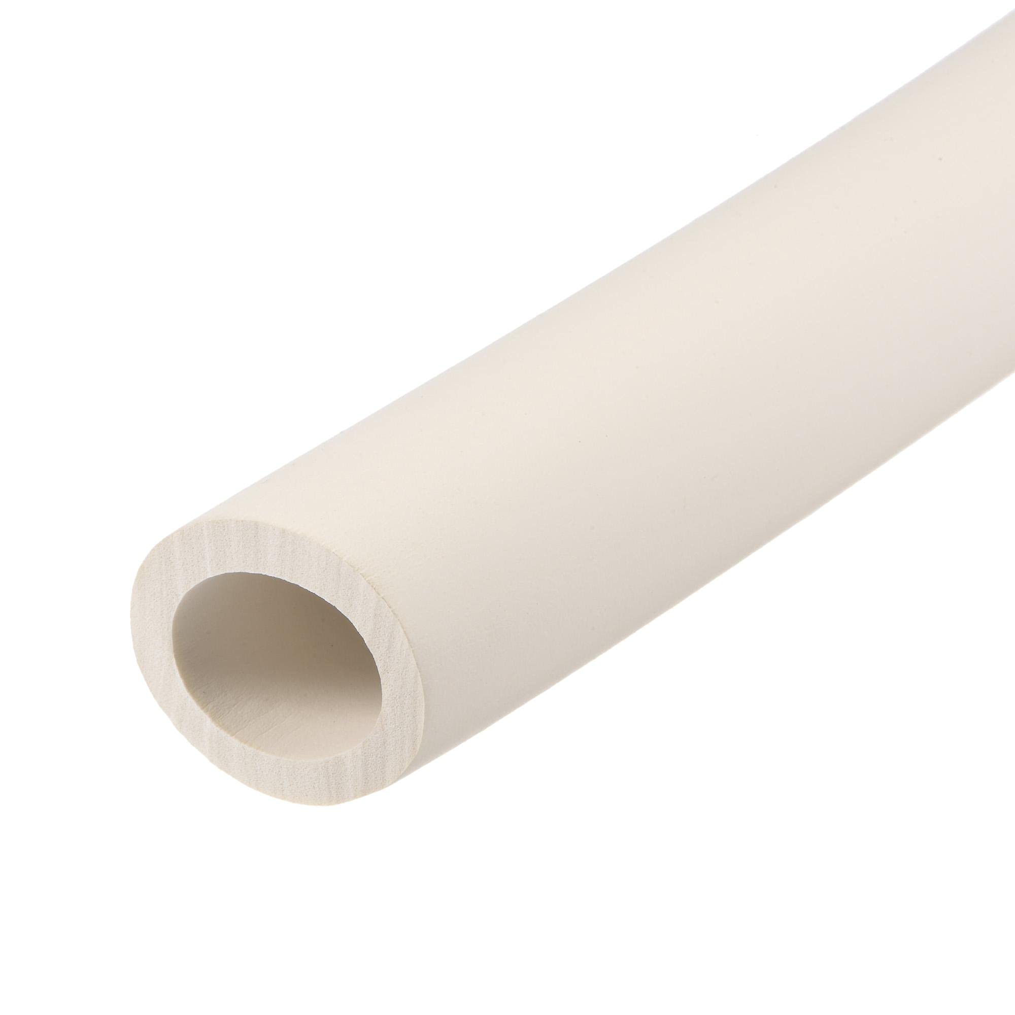 uxcell Foam Tubing for Handle Grip Support, 22mm ID 32mm OD 1m Length White
