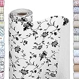 Smart Design Bonded Grip Shelf Liner - 12 Inch x 10 Feet - Non Adhesive, Strong Grip Bottom, Easy...