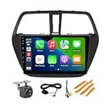 8&plus;128GB 8Core Car Radio Stereo for Suzuki S-Cross SX4 2 2014-2017 Dash Kit Car GPS Navigation&comma;9" IPS Touch Screen Head Unit with Car-Play & Android Auto&sol;SWC&sol;DSP&sol;Rear View