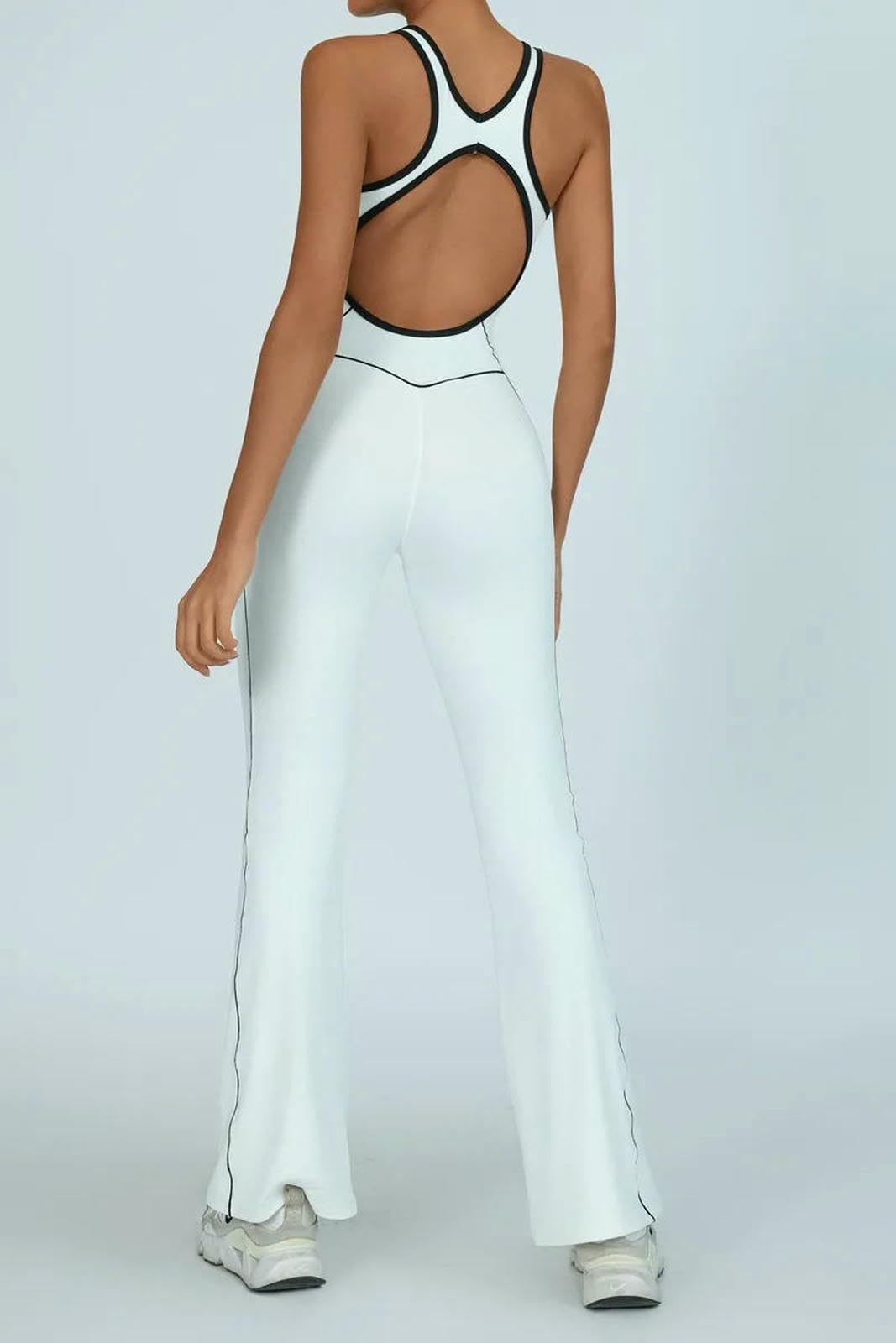 Shapewear damskie kombinezony do jogi, zestaw treningowy do pilatesu, wszystkie w jednym kawałku, sportowe bodysuits fitness rompers stretch studio fitness