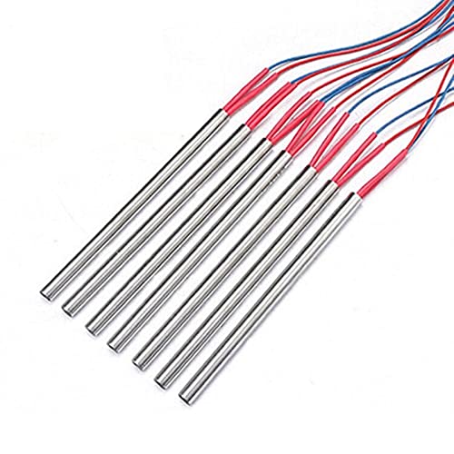 Pellet Stove Igniter Rod Heating Tube Ignitor 8x60/100/150 MM Thread For Fireplace Grill 300/350W 220V - ( Color: 12x80 220V 200W )