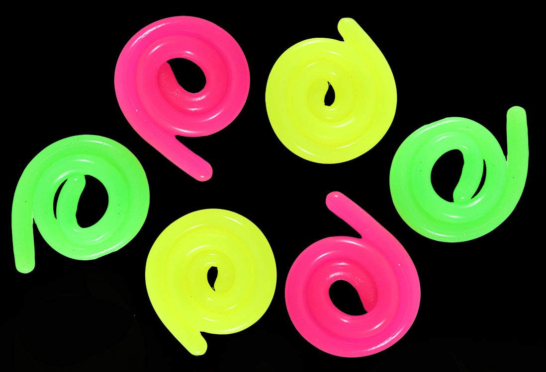 Curious Minds Busy Bags Set of 6 Glow in The Dark Stretchy Noodle Strings Fidget Toy - 14