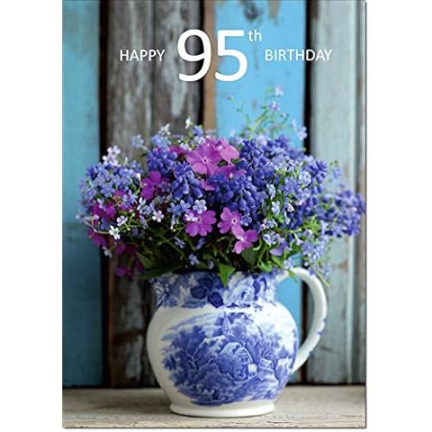 Doodlecards 95th Birthday Card - Medium Size Cover