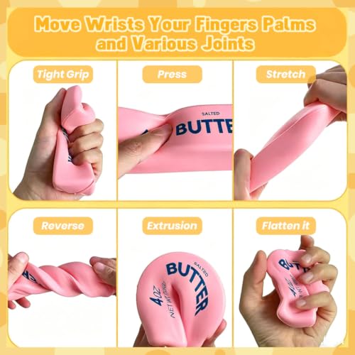 Image of PATPAT 5.51 Inch Butter Squishy Toys, Realistic Butter Stick