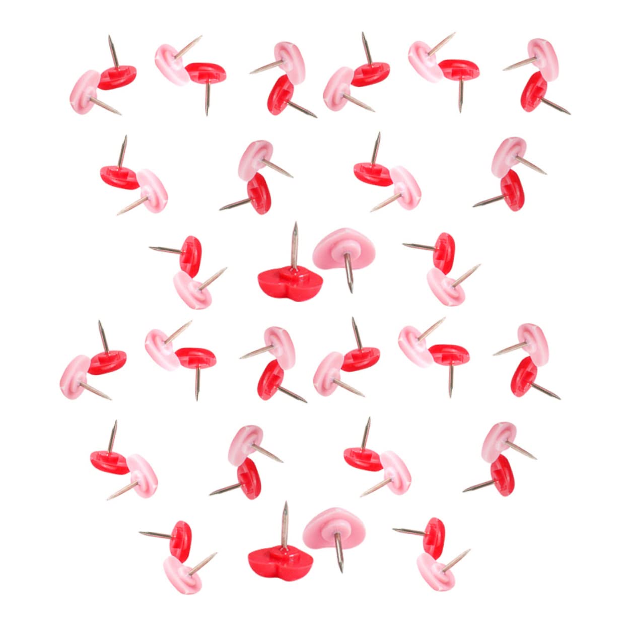 SHINEOFI Tachuelas De Corcho Forma De Corazón Multi-funcionales para Tableros De Anuncios Decoración De Paredes y Mapas Cajas