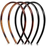 Abaodam 4個 点 ヘッドバンド レディース用 シンプルデザイン 耐久性製 繰り返し使える髪飾り 卒園式やパーティーに 女子向けおしゃれヘアア