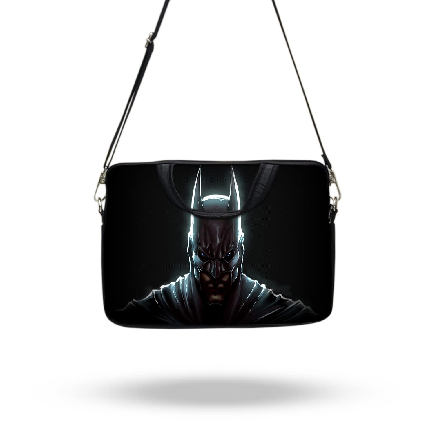 TheSkinMantra Dark Knight Batman Chain Laptop Sleeve Bag with Handle and Shoulder Strap/Sling Compatible with 14.1 inches Laptop/Notebook 14.1 / MacBook pro 15 inch/MacBook pro 16 inch (B0BSV4P935) Amazon Price History, Amazon Price Tracker