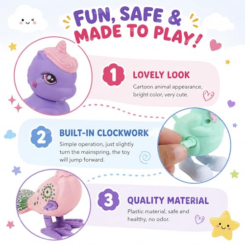 Image of Zest 4 Toyz Jumping Animals Cute Baby Toys for 6 to 12 Months | Jumping Walking Key Toys Set for Kids - Fun & Interactive Animal Toy Set for Boys & Girls- Assorted Color & Design - 2pcs