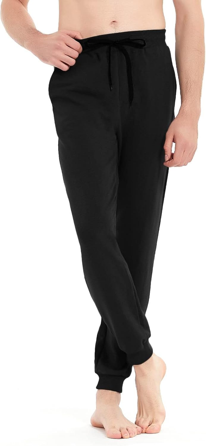 Idtswch 34/36/38/40 Long Inseam Mens Tall Sweatpants Fleece-Line Extra Long Joggers Pant with Zip Pockets - Image 7