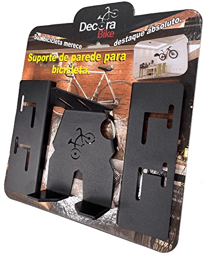 Suporte de parede Articulado para Bicicletas - Preto
