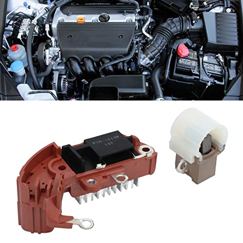 Regulador de tensão do alternador, 31100 P8F A01 com suporte de escovas para Odyssey S2000