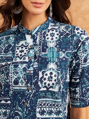 Image of Modeve Women Cotton Top for Summer