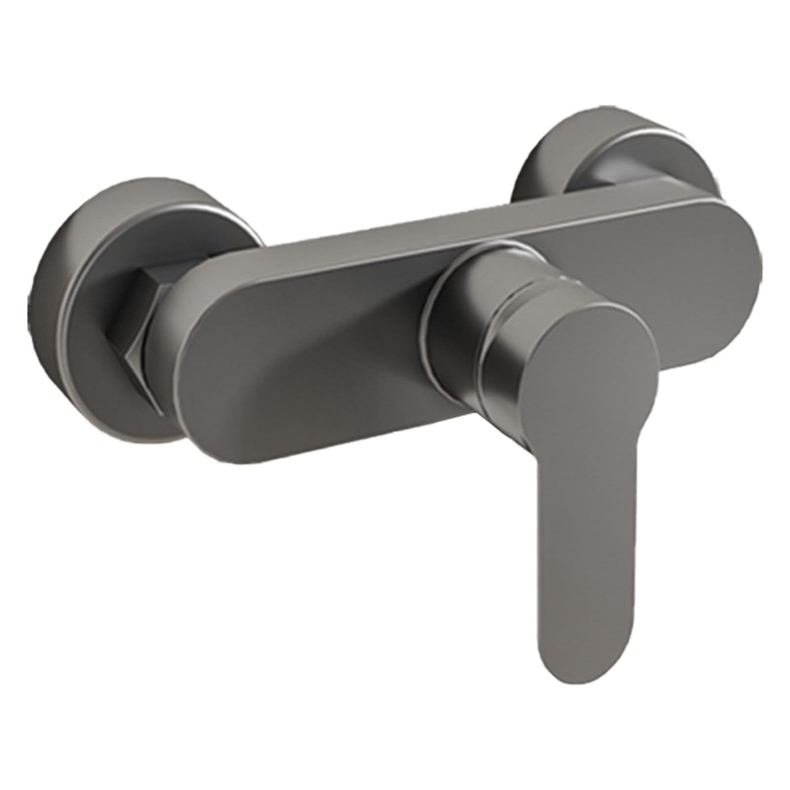 Msioytog Multicolor Modern Single Handle Wall Mounted Shower Faucet Brass Single Levering Bath Mixer Tap Wall Mount Shower Mixer For Household Handle Tap