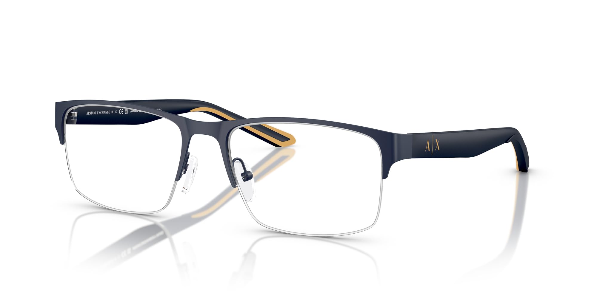 Armani Exchange Ax1068 - Marcos rectangulares para gafas graduadas para hombre