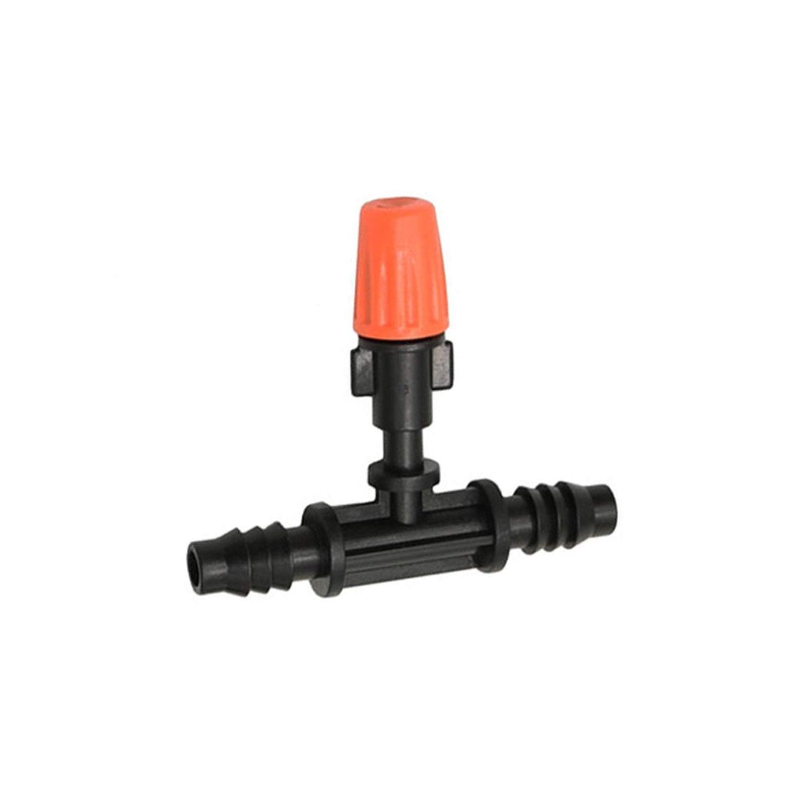 Conector de manguera en T de 3/8 para 50 aspersores de invernadero y riego de jardín