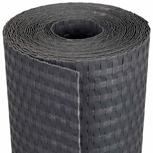 Polirratán para exteriores de alta densidad en formato rectangular gris 2