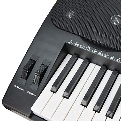Axus AXP2L Clavier portable à 61 touches lumineuses type piano, synthétiseur à touches dynamiques lumineuses de taille… - Les Beatles, Paul McCartney, John Lennon, RIngo Starr, George Harrison Axus AXP2L Clavier portable à 61 touches lumineuses type piano, synthétiseur à touches dynamiques lumineuses de taille… – Image 8