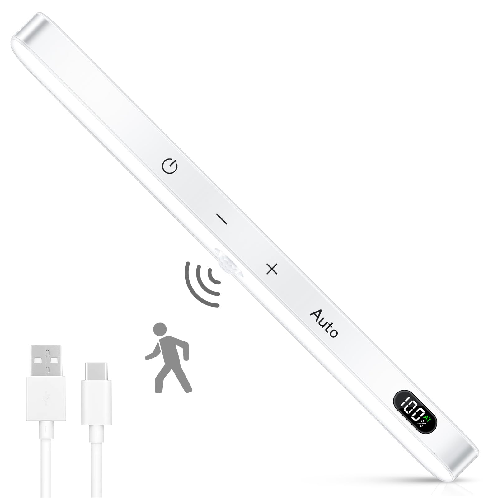 WILLED じんかんせんさー ライト 室内 充電式 1PC,人感センサー 室内…
