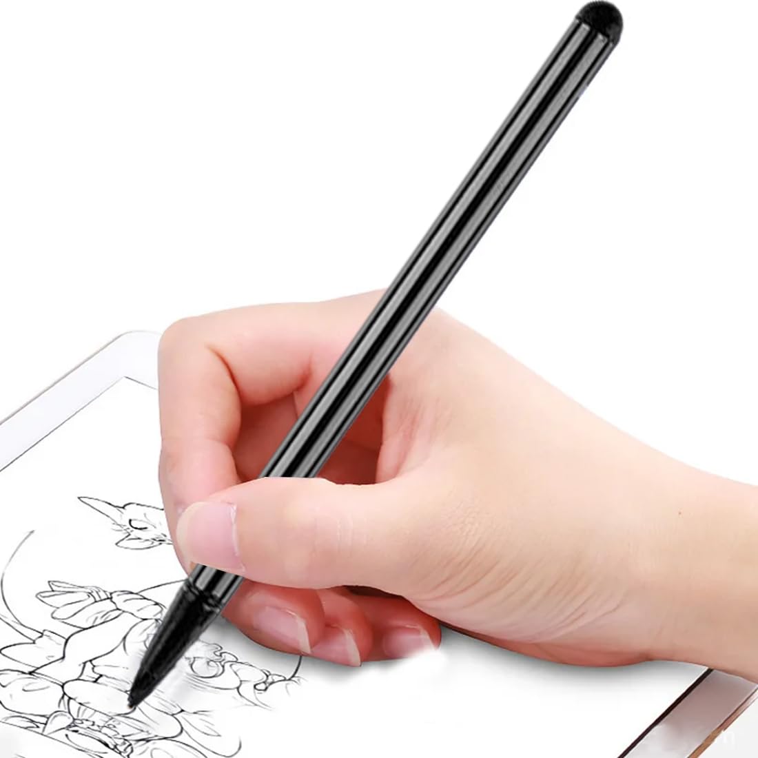 Confezione da 3 Penne Touch Screen Capacitiva Universale 2 in 1 per Tablet