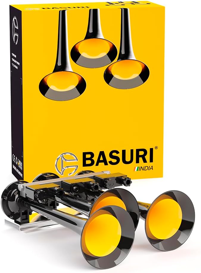 Air Horn 5 Tones Piano for Bus, Truck and Heavy Duty Vehicles Only